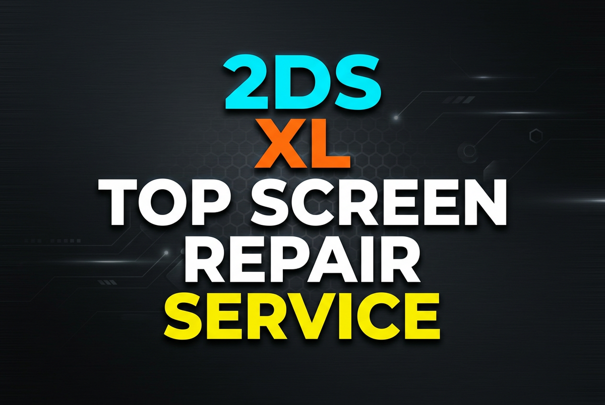 2ds XL Top Screen Repair Service