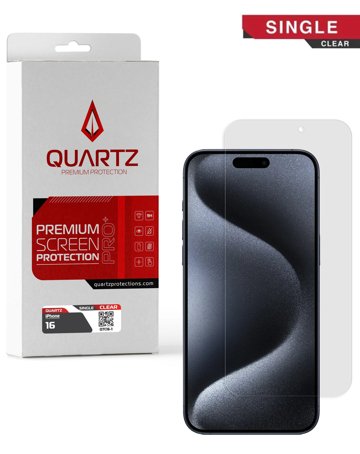 Screen Protector Clear Tempered Glass For The Iphone