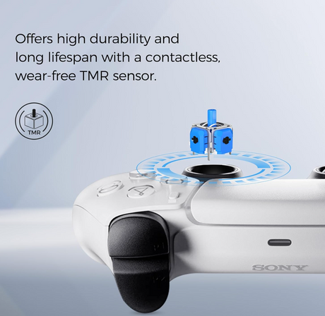 A closer view of the TMR Module that are installed on a playstation 5 controller