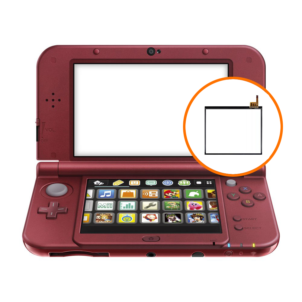 (New) 3DS XL Bottom Touch Screen Repair Service