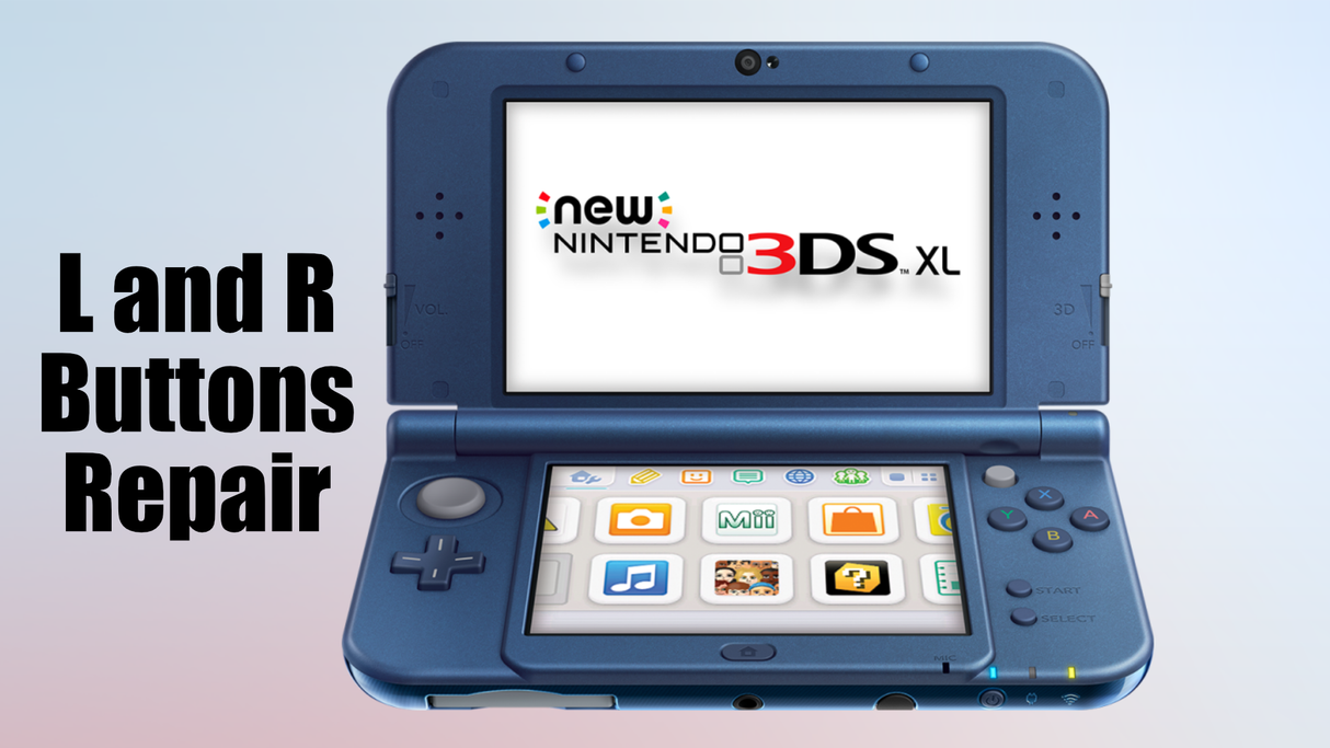 3DS/ 3DS XL (New) Top Button Repair Service