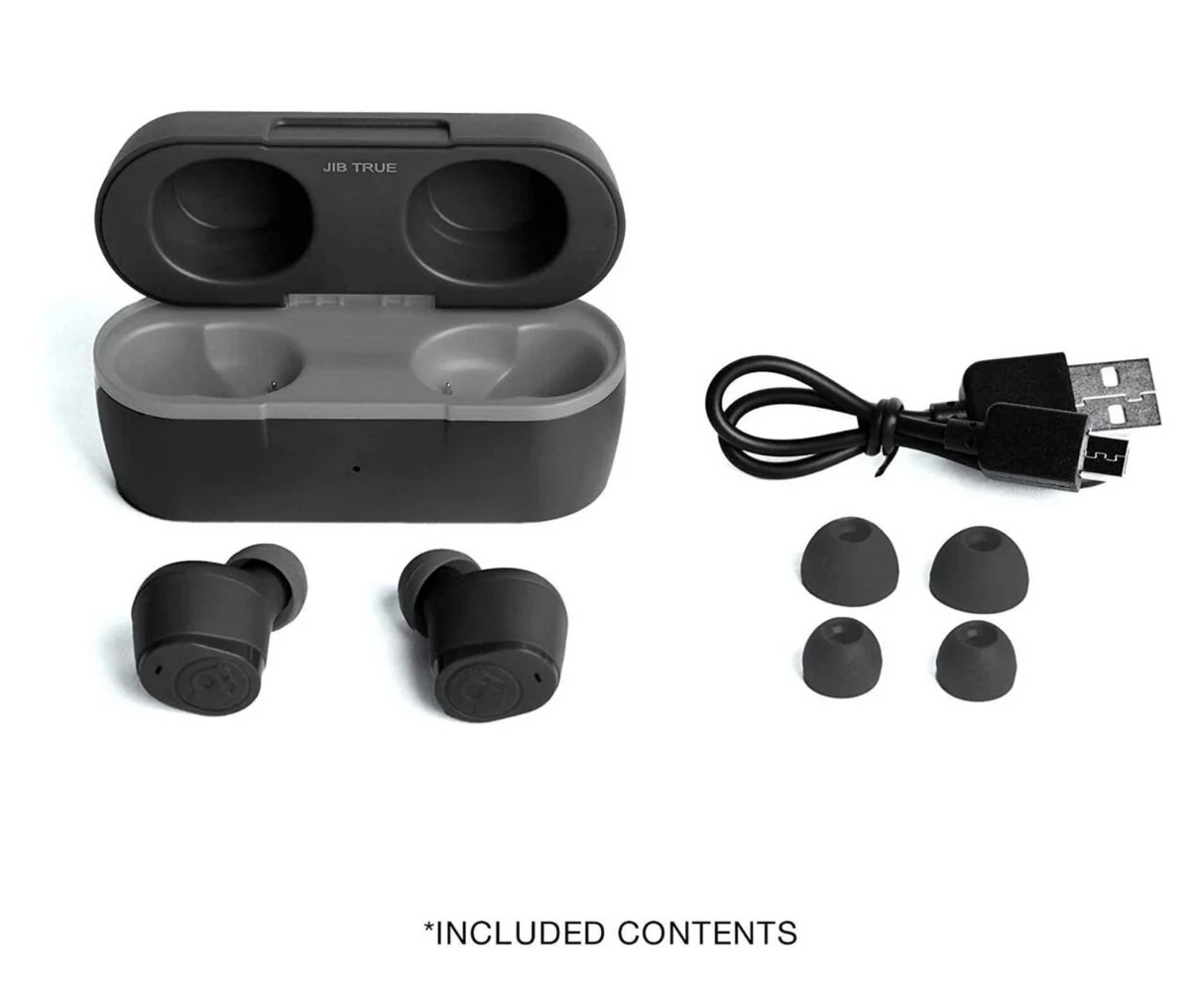 Skullcandy Totally Wireless Essential Jib True Earbuds - BLACK