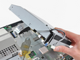 Playstation 3 internal components with focus on the CD drive