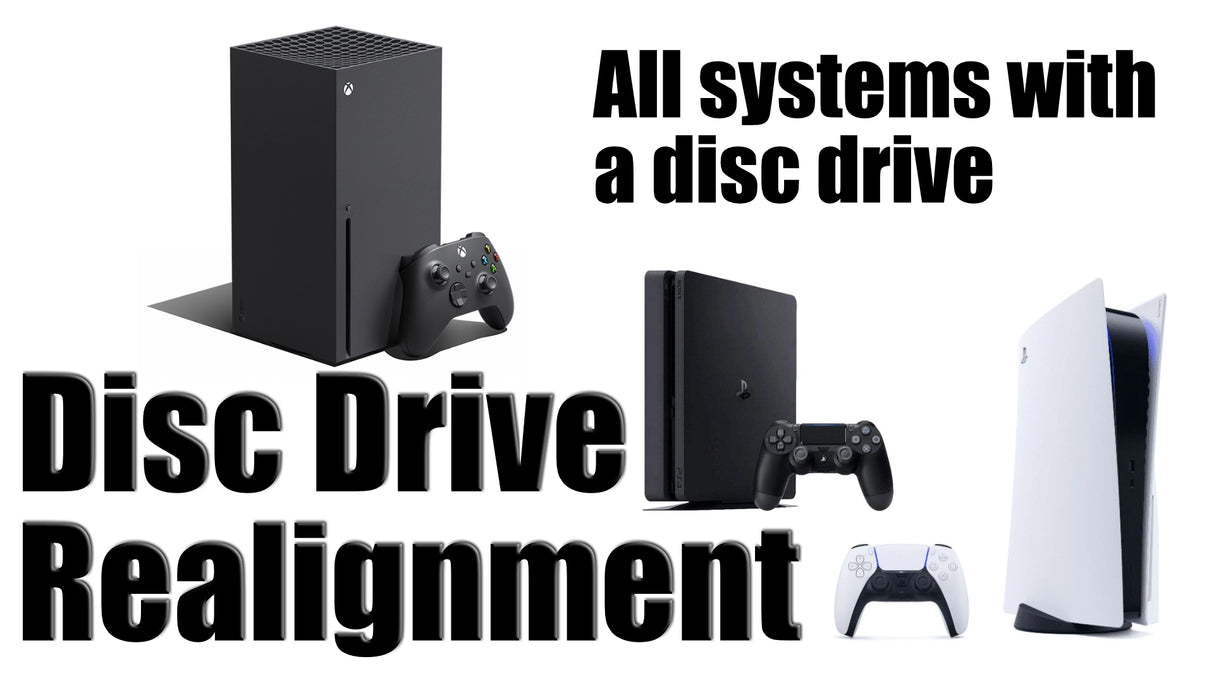 Game Console Disc Drive Realignment