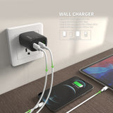 PD Dual USB-C Wall Charger 40W