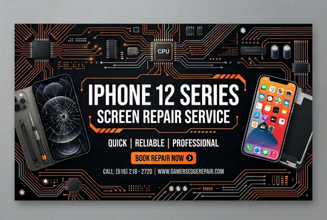iphone 12 series screen repair service