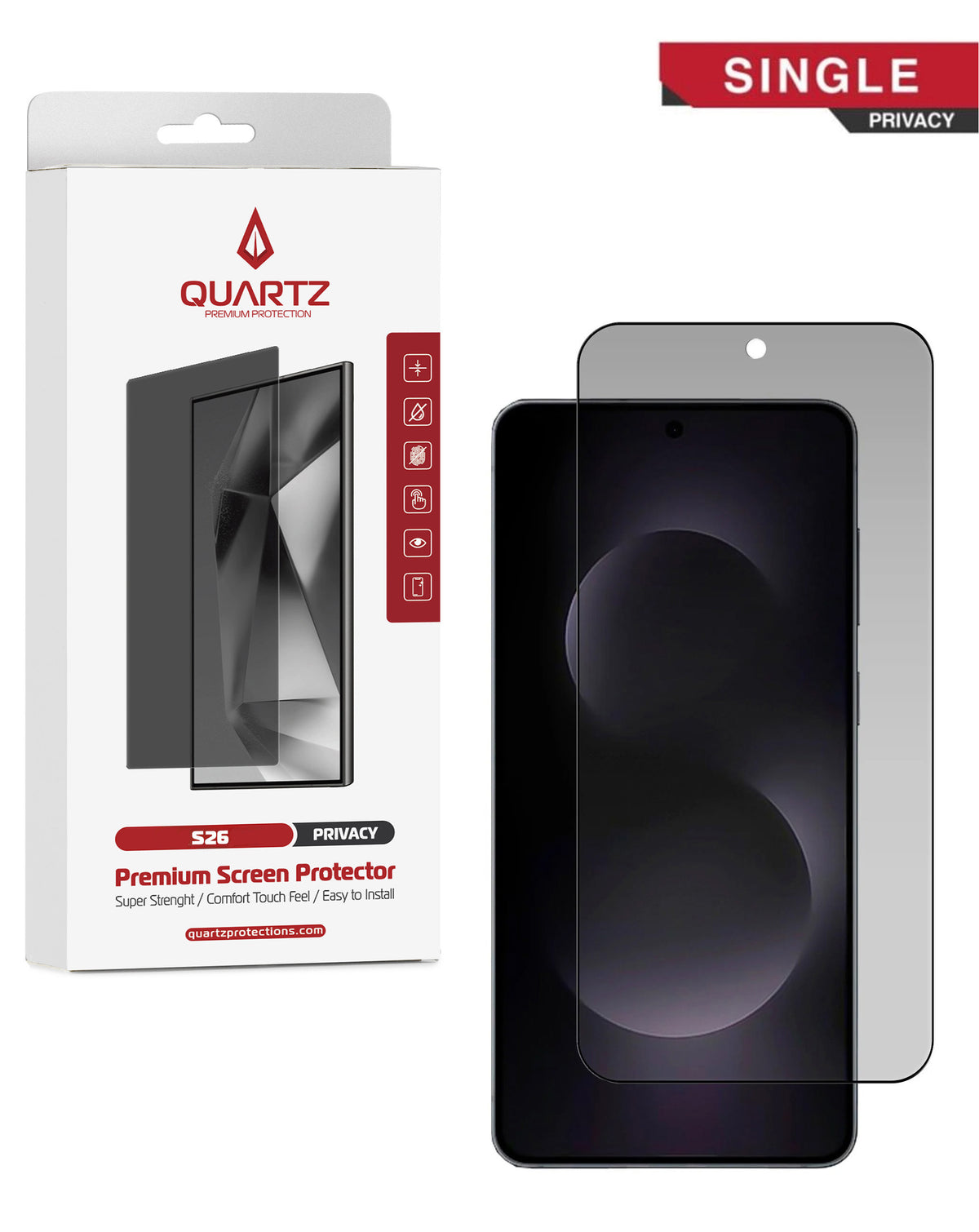 Screen Protector Clear Tempered Glass for Galaxy S Phones