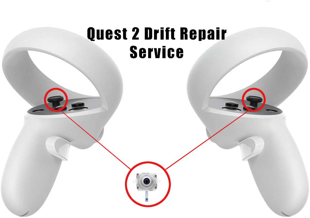 Oculus Quest 2/3 Controller Drift Repair Service