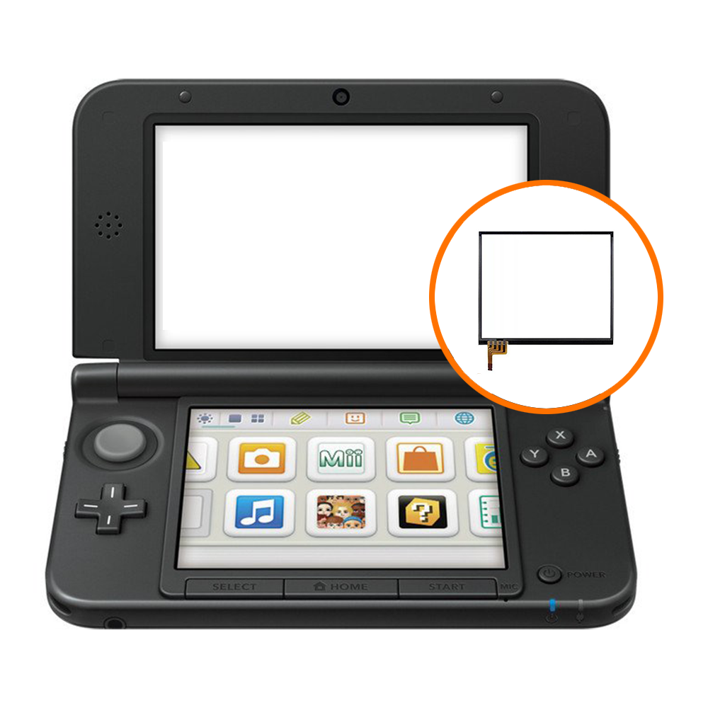 3DS XL (Original) Bottom Touch Screen Repair Service