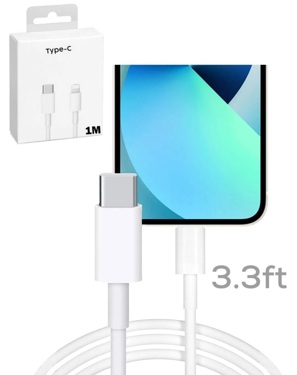 Lightning to USB C Charging Cable for Iphone